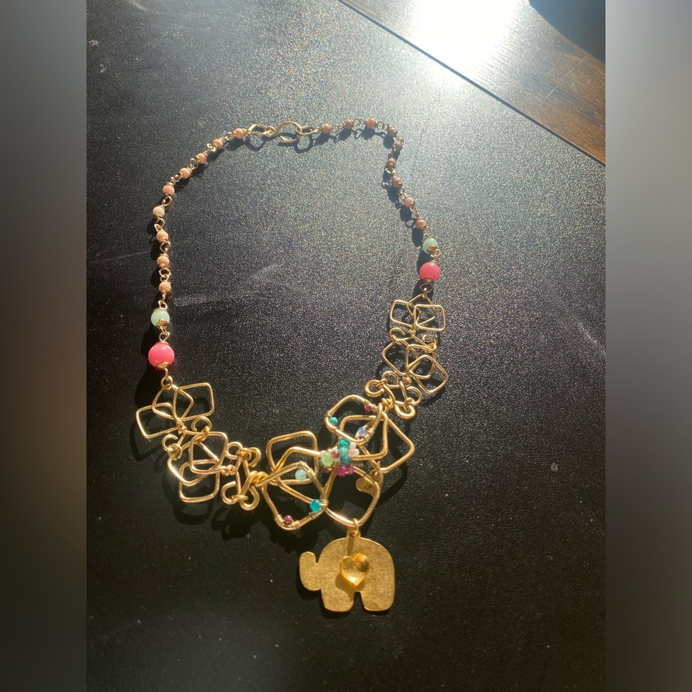 Beautiful Elephant Necklace